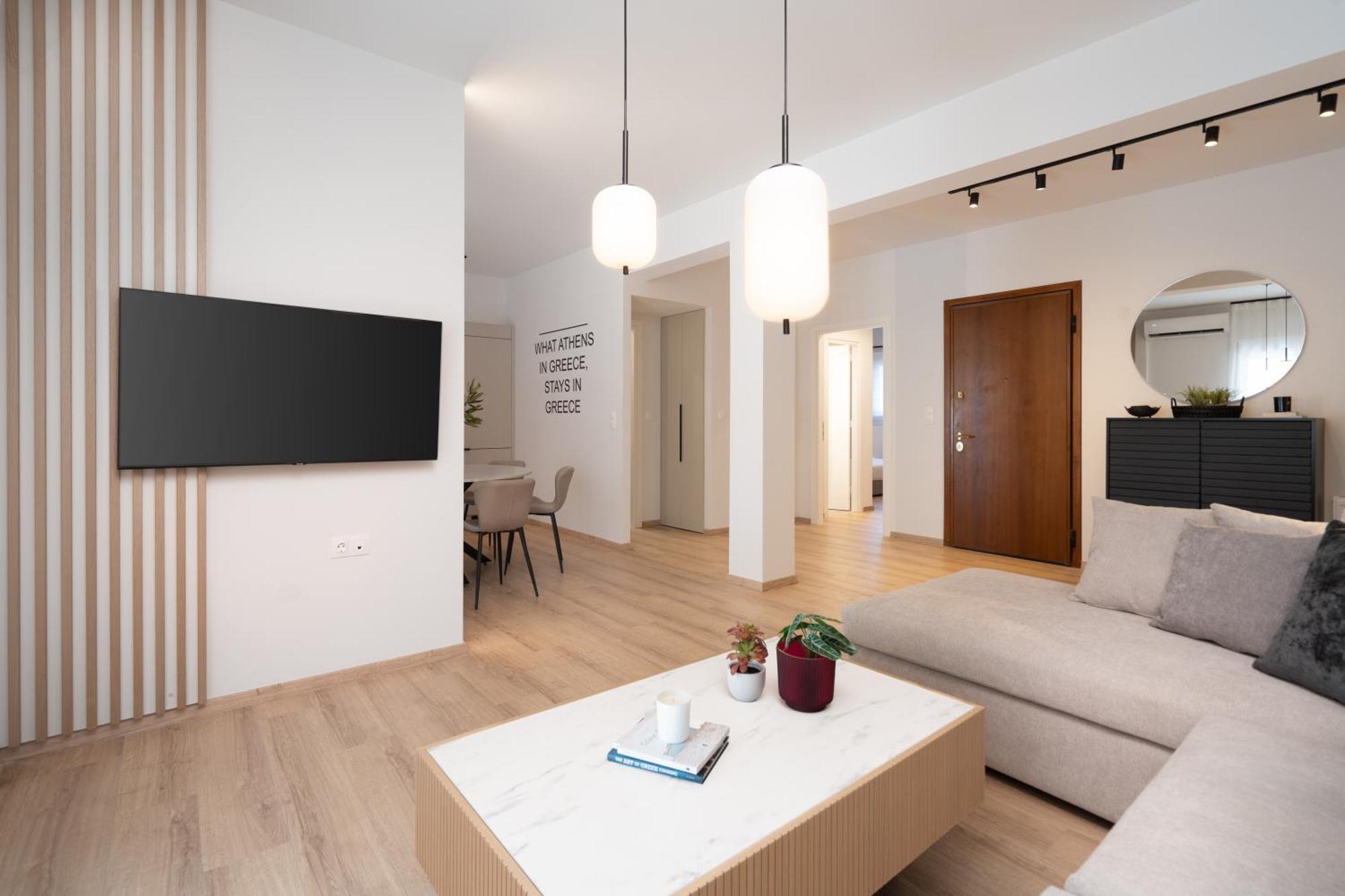 אתונה Luxury Apartment Next To The National Museum מראה חיצוני תמונה